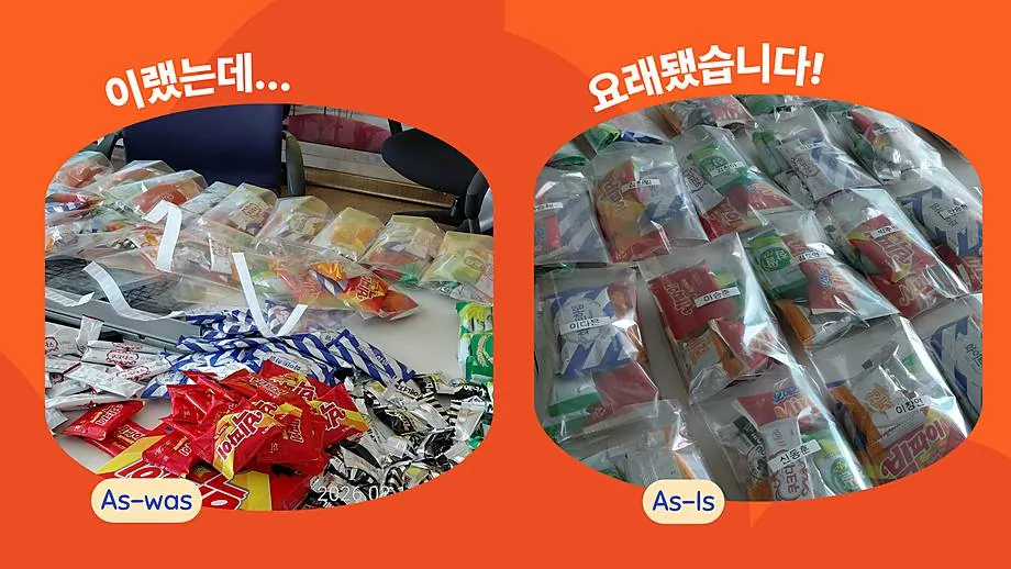 설 근무자 간식